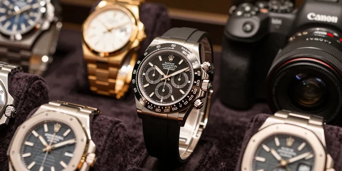 Showcase of premium clone watches highlighting luxury designs and craftsmanship.