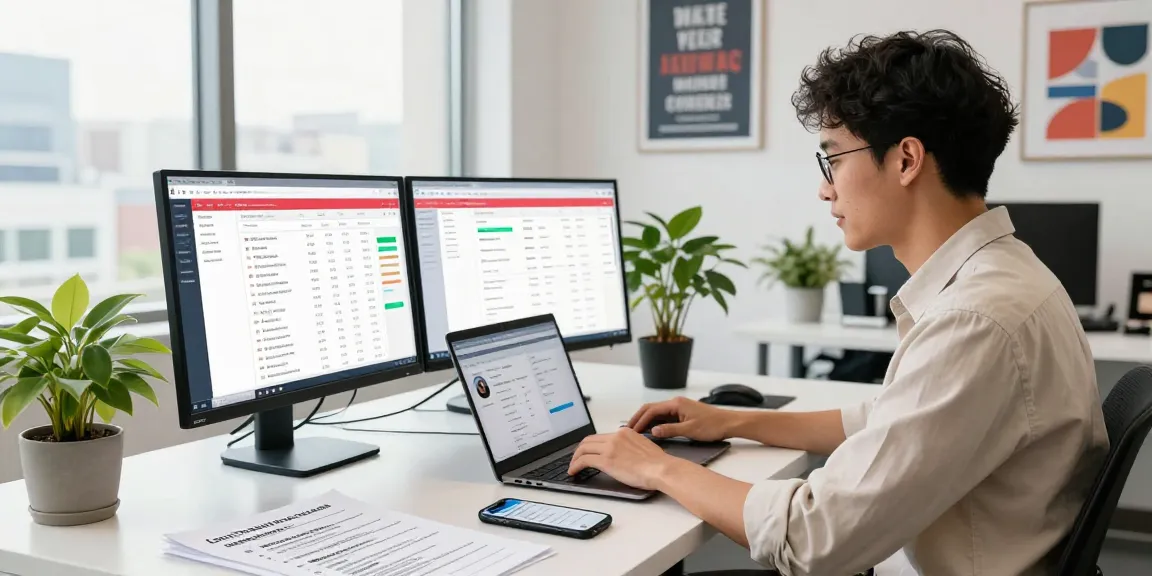 Co-host analyzing how much does airbnb charge hosts in a modern office environment with booking metrics.