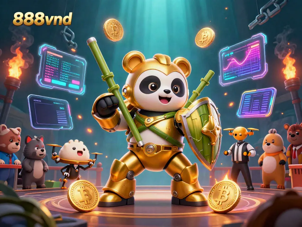 Engage with 888vnd's vibrant gaming universe featuring dynamic characters and immersive elements.