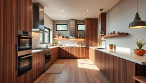 Explore уреди за вграждане in a modern kitchen setup showcasing elegant design and functionality.