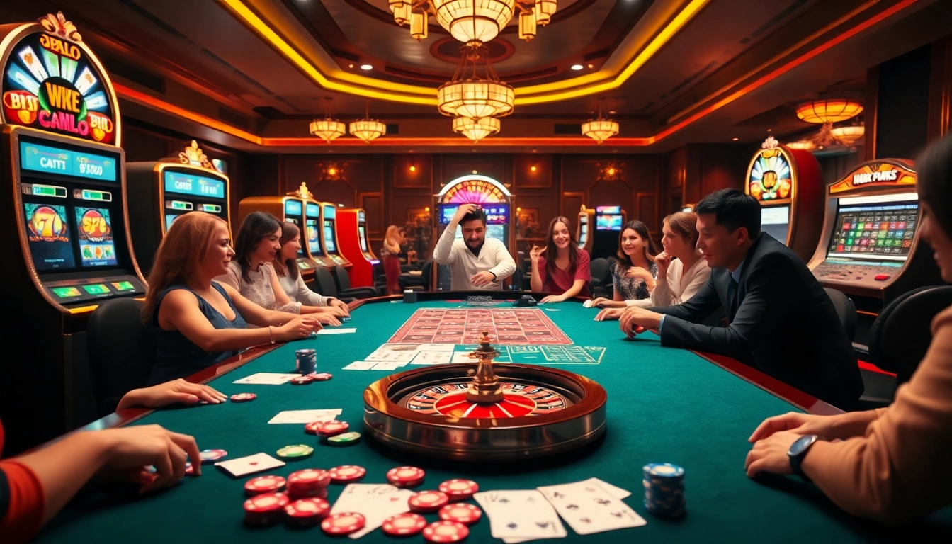 Betting excitement at a casino table featuring elements from https://s88.works/ for a thrilling gambling experience.
