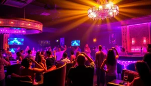 Experience the vibrant nightlife at Club SXM, featuring stunning performers and handcrafted cocktails.