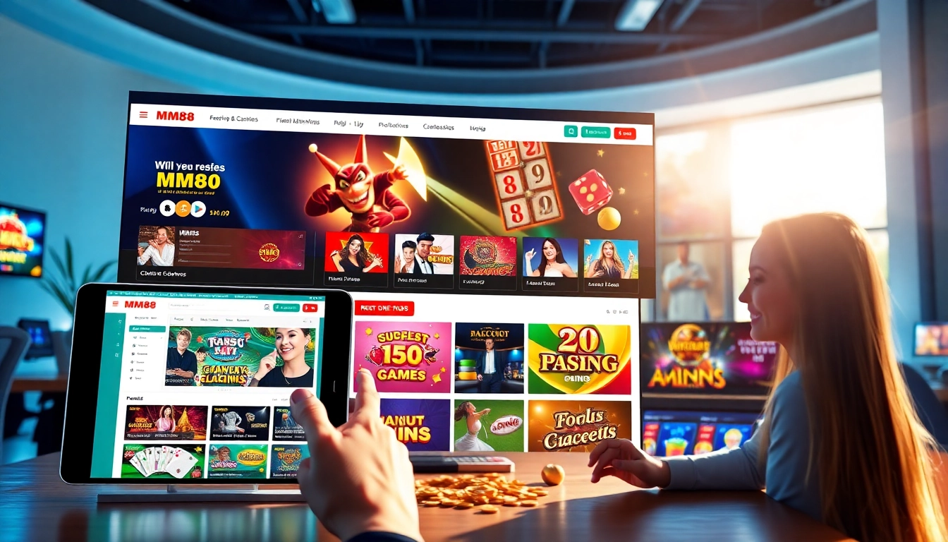 Explore the vibrant online gaming experience at https://mm88.agency/ with user-friendly interfaces and exciting betting options.