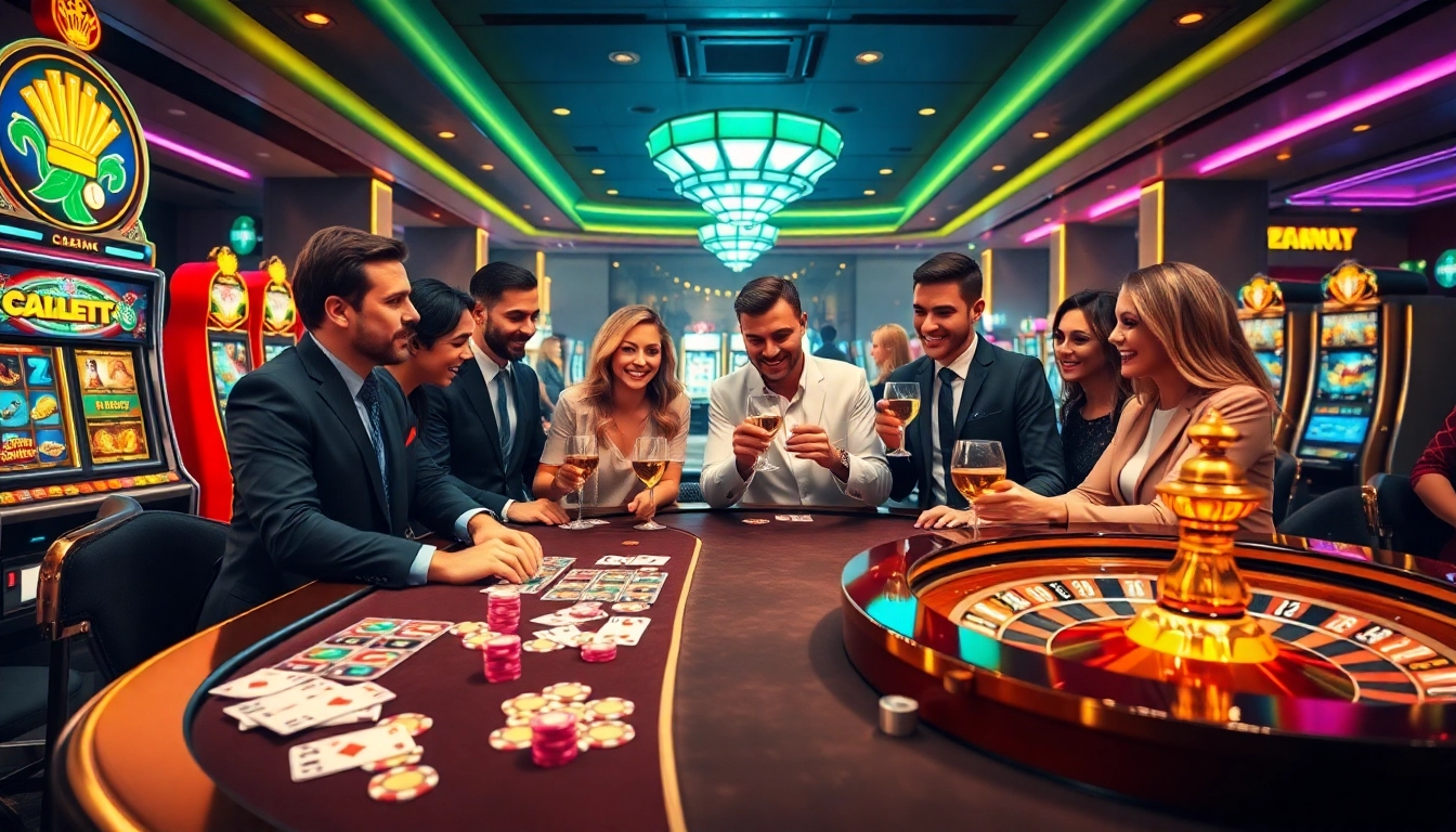 Experience the thrill of winning at https://gg88.co.com/ with an exciting casino scene featuring poker and roulette.