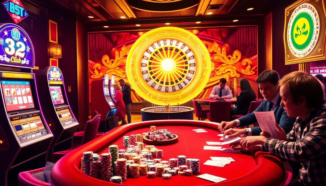 Engage in thrilling bets at the b52 club with exciting poker games and vibrant casino tables.