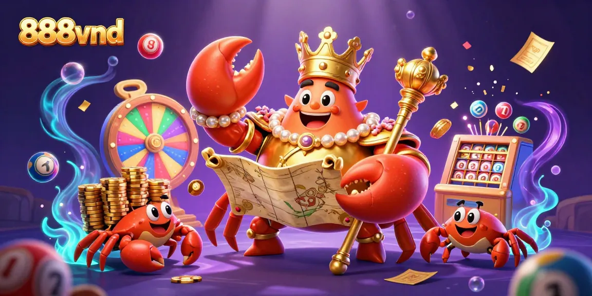 Play exciting games on 888vnd with vibrant lottery balls, vibrant scenes, and unique characters.