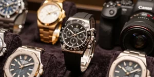 Showcase of premium clone watches highlighting luxury designs and craftsmanship.