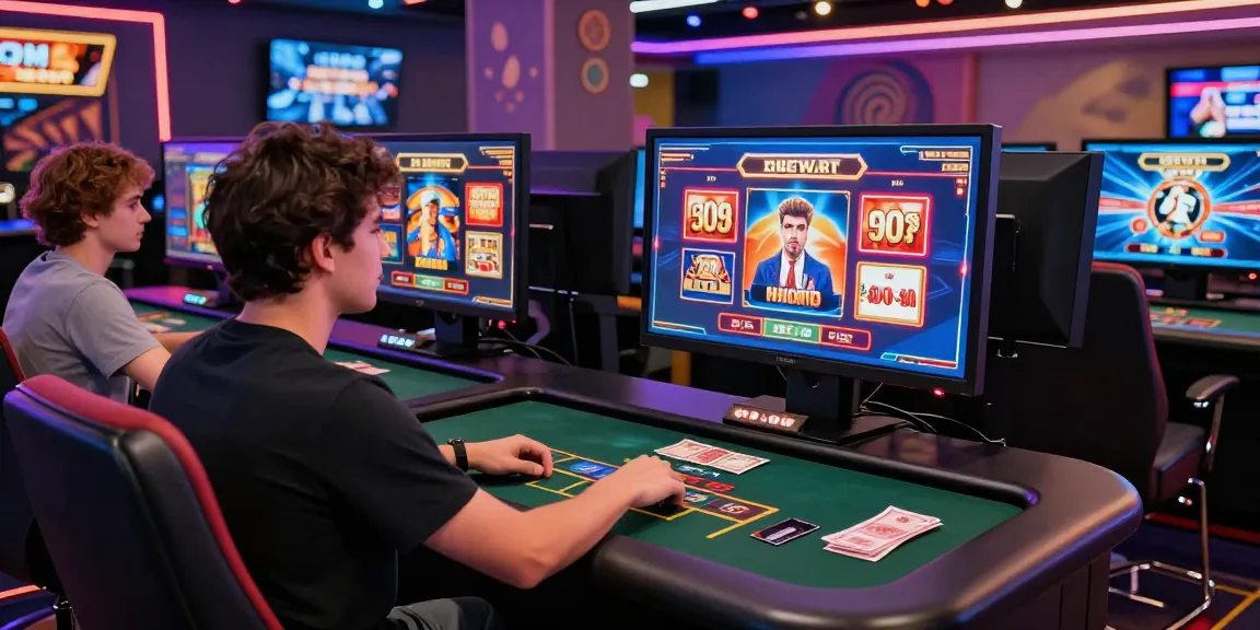 Engaging gaming scene at https://brcs.co.uk showcasing a player immersed in a credit card casino experience.